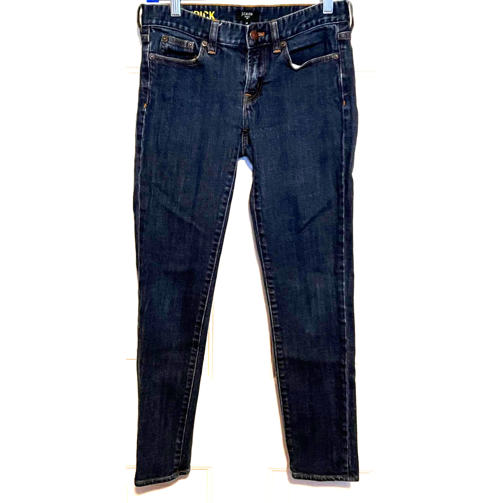 J. Crew Stretch‎ Toothpick Women's Size 25 26" Inseam x 14" Waist x 7" Rise x 5"